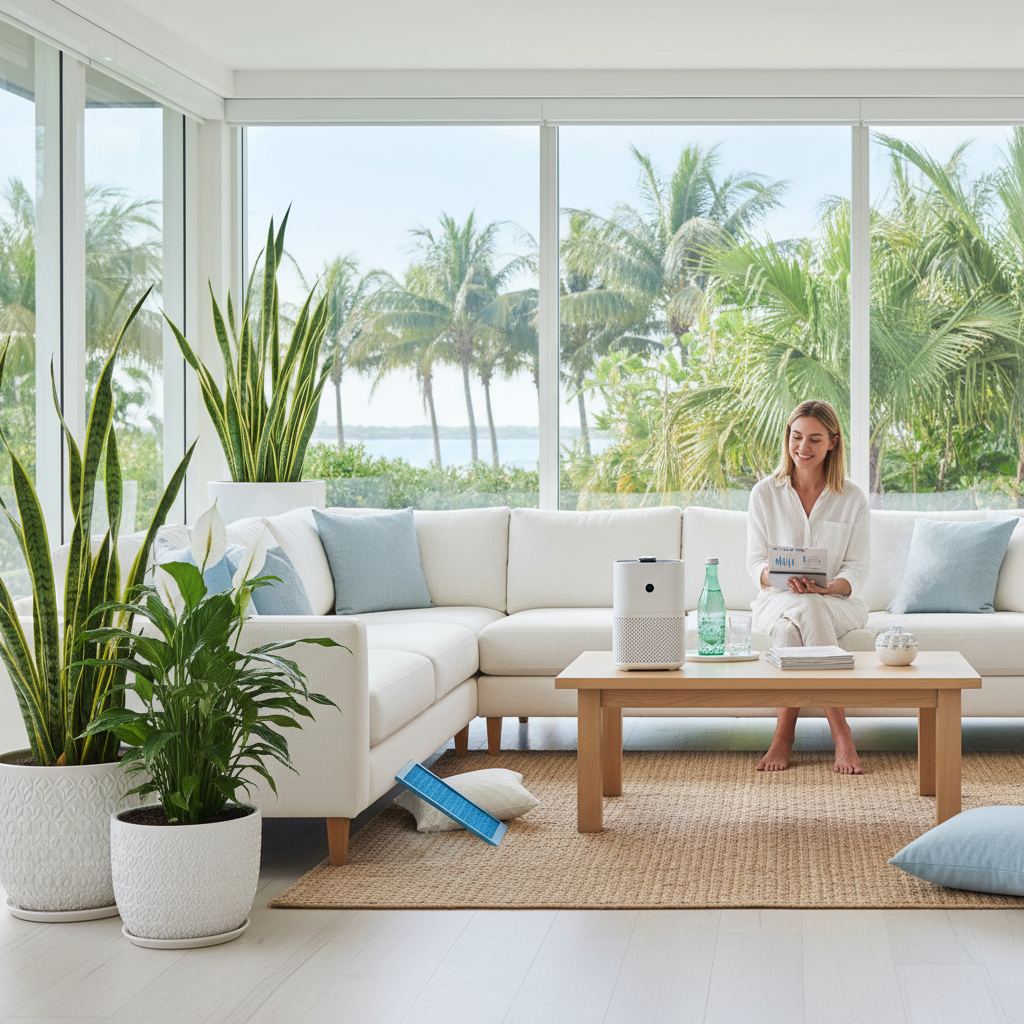 10 Dicas de Qualidade do Ar Interno para Casas na Flórida